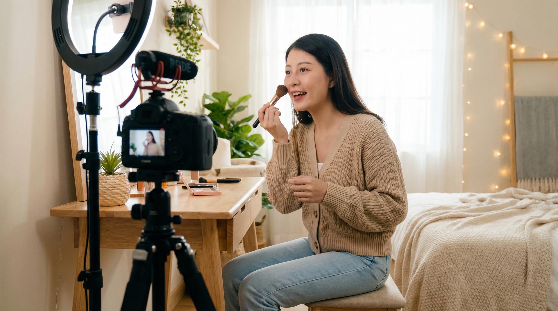 玩偶姐姐美妆视频教程